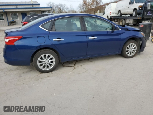 2019 Nissan Sentra SV with VIN 3N1AB7APXKY309389, listed as a Copart auction lot 78387194 with 55,669 mi miles and Salvage Title. Bid and sale history available at carsss.com. Image 3.