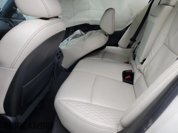 2019 Infiniti Q50 Red Sport 400 with VIN JN1FV7AP4KM760088, listed as a Copart auction lot 56147365 with 106,541 mi miles and Salvage title. Bid and sale history available at DreamBid. Image 10.
