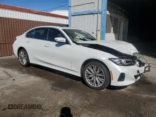 2024 BMW 3 Series 330i xDrive with VIN 3MW89FF07R8E09258, listed as a Copart auction lot 49174225 with 34,432 mi miles and Salvage Title. Bid and sale history available at carsss.com. Image 4.