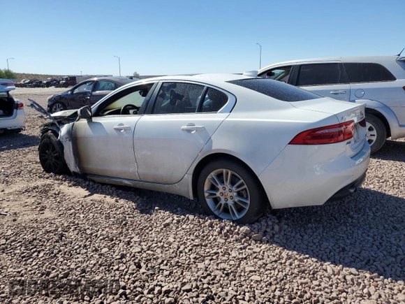 2018 Jaguar XE 25t Premium with VIN SAJAD4FX1JCP25550, listed as a Copart auction lot 78917384 with 0 mi miles and Salvage Title. Bid and sale history available at carsss.com. Image 2.
