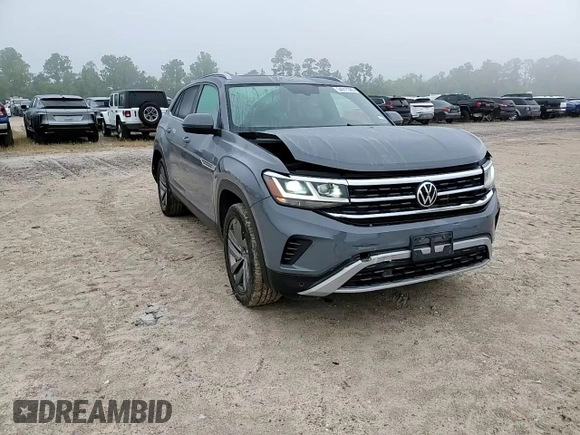 2021 Volkswagen Atlas SE z VIN 1V2JE2CA3MC214375, wystawiony jako Copart lot #54017365 z przebiegiem 34 730 mil mil oraz Szkoda całkowita • Salvage title. Historia ofert i sprzedaży dostępna na DreamBid. Obrazek 14.