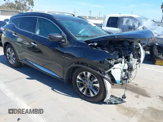 2018 Nissan Murano SV with VIN 5N1AZ2MG9JN170175, listed as a IAAI auction lot 42698785 with 88,745 mi miles and . Bid and sale history available at DreamBid. Image 1.