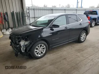 2018 Chevrolet Equinox LT with VIN 2GNAXJEV8J6281863, listed as a Copart auction lot 53545795 with 80,315 mi miles and Clean title. Bid and sale history available at DreamBid. Image 1.