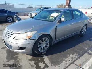 2009 Hyundai Genesis with VIN KMHGC46E59U046506, listed as a IAAI auction lot 41990191 with 86,791 mi miles. Bid and sale history available at carsss.com. Image 17.