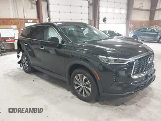 2024 Infiniti QX60 Pure z VIN 5N1DL1ES9RC335970, wystawiony jako IAAI lot #42210949 z przebiegiem 17 345 mil mil oraz . Historia ofert i sprzedaży dostępna na DreamBid. Obrazek 1.
