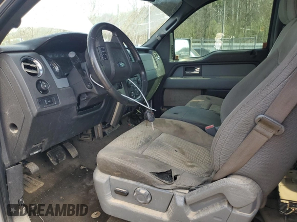2014 Ford F-150 XL with VIN 1FTFW1EF1EKD43603, listed as a Copart auction lot 51505975 with 204,240 mi miles and Salvage Title. Bid and sale history available at carsss.com. Image 7.