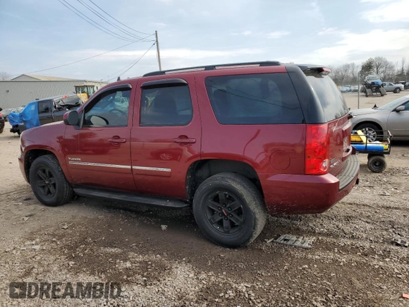 2011 GMC Yukon SLE with VIN 1GKS2AE00BR206598, listed as a Copart auction lot 47629575 with 86,500 mi miles and Salvage Title. Bid and sale history available at carsss.com. Image 2.