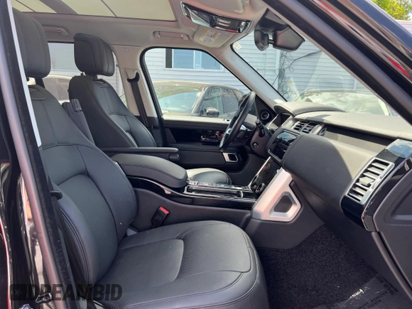 2021 Land Rover Range Rover with VIN SALGS4RY1MA427611, listed as a Copart auction lot 53077833 with 7,415 mi miles and . Bid and sale history available at DreamBid. Image 5.