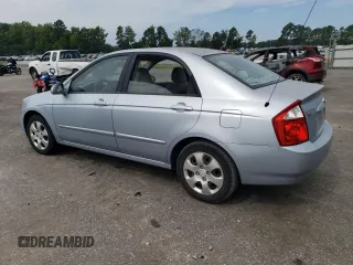 2006 Kia Spectra EX with VIN KNAFE121165250136, listed as a Copart auction lot 67966364 with 105,067 mi miles and Clean Title. Bid and sale history available at carsss.com. Image 2.