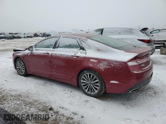 2017 Lincoln MKZ Hybrid Select with VIN 3LN6L5LU6HR607959, listed as a Copart auction lot 88622415 with 73,297 mi miles and Salvage Title. Bid and sale history available at DreamBid. Image 2.