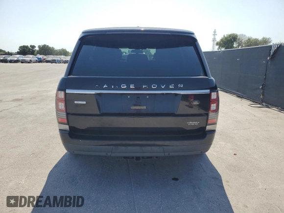 2014 Land Rover Range Rover Supercharged with VIN SALGS2EF7EA126450, listed as a Copart auction lot 57615285 with 116,052 mi miles and Clean title. Bid and sale history available at DreamBid. Image 6.