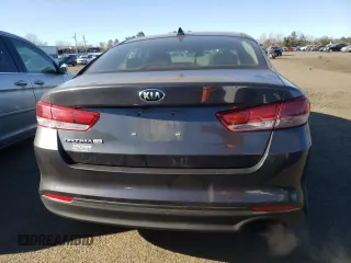 2017 Kia Optima LX with VIN 5XXGT4L35HG178001, listed as a Copart auction lot 50804015 with 190,803 mi miles and Salvage Title. Bid and sale history available at carsss.com. Image 6.