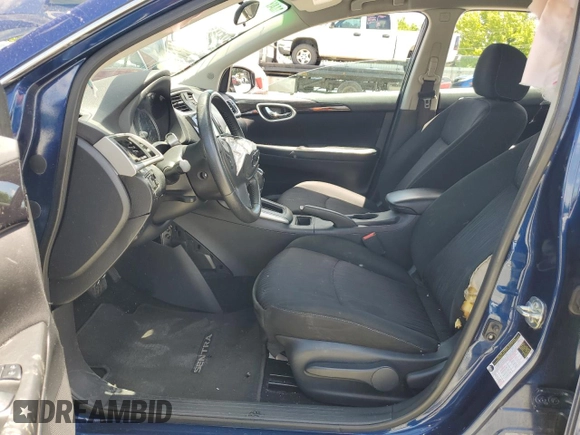 2019 Nissan Sentra SV with VIN 3N1AB7AP6KY449651, listed as a Copart auction lot 56881514 with Not Provided miles and Salvage Title. Bid and sale history available at carsss.com. Image 7.