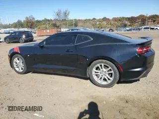 2020 Chevrolet Camaro 1LS with VIN 1G1FB1RX0L0130237, listed as a Copart auction lot 77319034 with 39,484 mi miles and Salvage title. Bid and sale history available at DreamBid. Image 2.