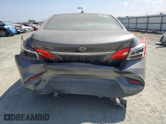 2017 Nissan Sentra S with VIN 3N1AB7APXHY290593, listed as a Copart auction lot 60475705 with 324,599 mi miles and Salvage title. Bid and sale history available at DreamBid. Image 6.