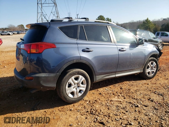 2014 Toyota RAV4 LE with VIN JTMZFREV5ED032229, listed as a Copart auction lot 44257075 with 126,301 mi miles and Salvage title. Bid and sale history available at DreamBid. Image 3.
