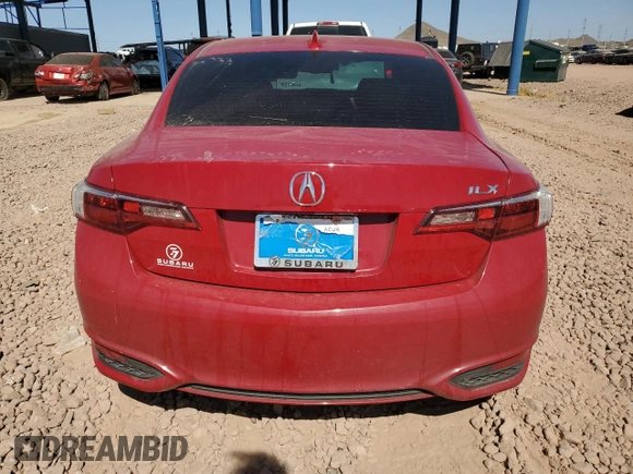 2017 Acura ILX w/Premium Pkg with VIN 19UDE2F70HA009940, listed as a Copart auction lot 46702245 with 60,920 mi miles and Salvage Title. Bid and sale history available at carsss.com. Image 6.