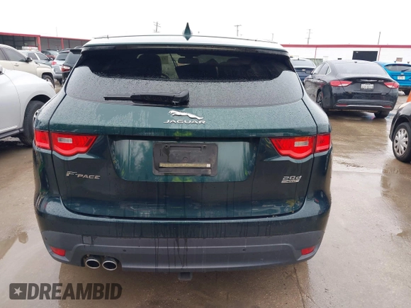 2017 Jaguar F-PACE 20d Prestige with VIN SADCK2BN4HA490089, listed as a IAAI auction lot 41457625 with 81,503 mi miles. Bid and sale history available at carsss.com. Image 16.