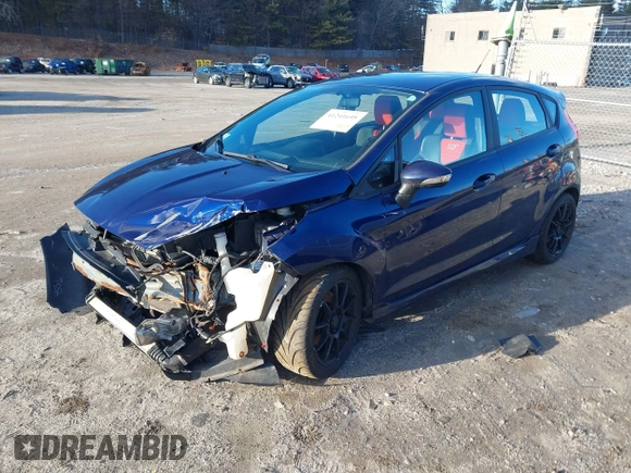2016 Ford Fiesta ST with VIN 3FADP4GX5GM183254, listed as a IAAI auction lot 41241695 with 61,617 mi miles. Bid and sale history available at carsss.com. Image 17.