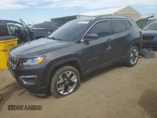 2018 Jeep Compass Limited with VIN 3C4NJDCB1JT372443, listed as a Copart auction lot 53521775 with 67,378 mi miles and Clean Title. Bid and sale history available at carsss.com. Image 1.