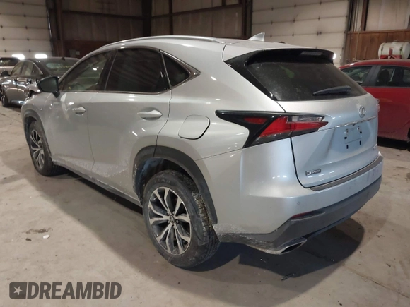 2016 Lexus NX 200t with VIN JTJBARBZ5G2068764, listed as a IAAI auction lot 41414671 with 100,592 mi miles and . Bid and sale history available at DreamBid. Image 3.