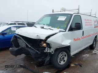 2012 GMC Savana Cargo Van with VIN 1GTZ7TBG1C1198262, listed as a IAAI auction lot 41544120 with 178,651 mi miles. Bid and sale history available at carsss.com. Image 6.
