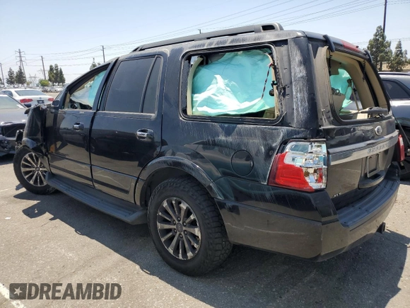2016 Ford Expedition XLT with VIN 1FMJU1HT4GEF23298, listed as a Copart auction lot 62789325 with 122,157 mi miles and Salvage title. Bid and sale history available at DreamBid. Image 2.