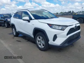 2021 Toyota RAV4 Hybrid LE z VIN 4T3M6RFVXMU006462, wystawiony jako IAAI lot #42259493 z przebiegiem 111 528 mil mil oraz . Historia ofert i sprzedaży dostępna na DreamBid. Obrazek 1.