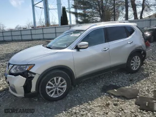 2019 Nissan Rogue SV with VIN KNMAT2MV9KP549140, listed as a Copart auction lot 49866165 with 60,812 mi miles and Salvage Title. Bid and sale history available at carsss.com. Image 1.