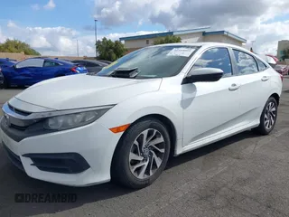 2017 Honda Civic Sedan EX with VIN 2HGFC2F7XHH553801, listed as a IAAI auction lot 41910095 with 104,962 mi miles. Bid and sale history available at carsss.com. Image 18.