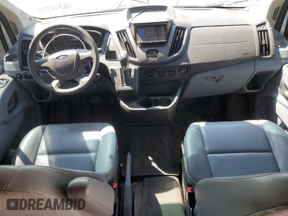 2018 Ford Transit with VIN 1FTYE1YM1JKB54420, listed as a Copart auction lot 56344335 with 98,704 mi miles and Salvage title. Bid and sale history available at DreamBid. Image 8.