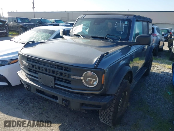 2021 Ford Bronco with VIN 1FMEE5BP5MLA93158, listed as a IAAI auction lot 41768930 with 48,600 mi miles. Bid and sale history available at carsss.com. Image 17.