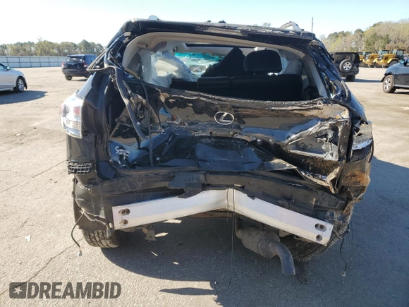 2012 Lexus RX 350 with VIN 2T2BK1BA0CC150050, listed as a Copart auction lot 50381435 with 131,493 mi miles and Salvage Title. Bid and sale history available at carsss.com. Image 6.