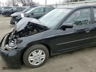 2005 Honda Civic Sdn VP with VIN 2HGES163X5H583561, listed as a Copart auction lot 49664185 with 131,166 mi miles and Salvage Title. Bid and sale history available at carsss.com. Image 10.