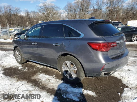 2020 Acura MDX with VIN 5J8YD4H30LL058353, listed as a Copart auction lot 88729175 with 21,975 mi miles and Salvage Title. Bid and sale history available at carsss.com. Image 2.