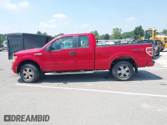 2009 Ford F-150 STX with VIN 1FTRX14839KC89773, listed as a IAAI auction lot 42717125 with 121,624 mi miles and . Bid and sale history available at DreamBid. Image 14.