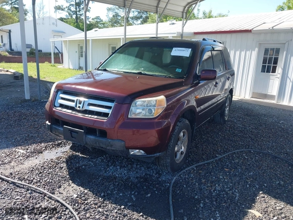2008 Honda Pilot EX-L with VIN 5FNYF28598B011282, listed as a IAAI auction lot 42000822 with 229,046 mi miles. Bid and sale history available at carsss.com. Image 2.