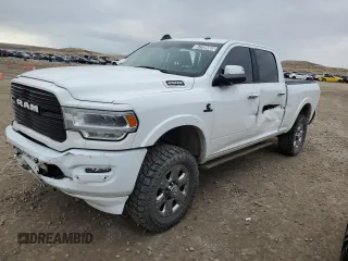 2020 Ram 2500 Laramie with VIN 3C6UR5FL0LG188337, listed as a Copart auction lot 87709065 with 50,463 mi miles and Clean Title. Bid and sale history available at carsss.com. Image 1.