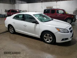 2013 Chevrolet Malibu LS with VIN 1G11B5SA7DF354840, listed as a Copart auction lot 55428395 with 94,321 mi miles and Salvage Title. Bid and sale history available at DreamBid. Image 4.