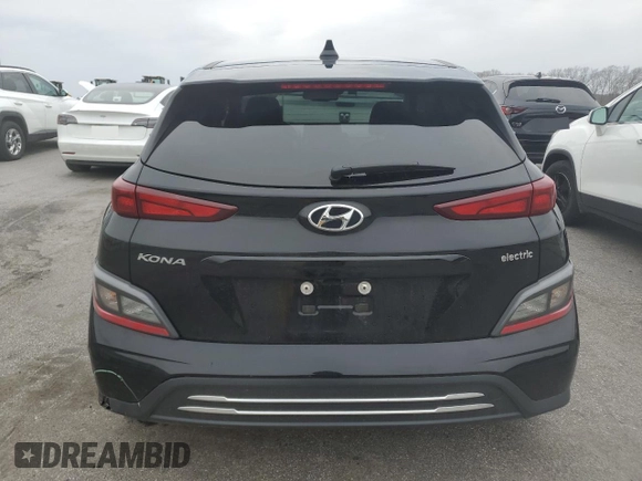 2023 Hyundai Kona SEL with VIN KM8K33AG2PU190072, listed as a Copart auction lot 53202605 with 30,276 mi miles and Salvage Title. Bid and sale history available at carsss.com. Image 6.
