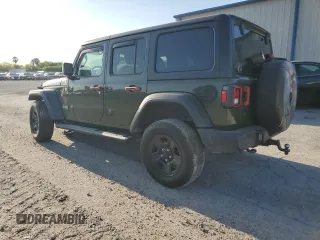 2021 Jeep Wrangler Unlimited Willys with VIN 1C4HJXDN9MW523180, listed as a Copart auction lot 52513505 with 106,130 mi miles and Salvage title. Bid and sale history available at DreamBid. Image 2.