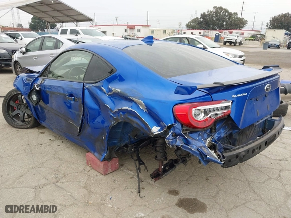 2018 Subaru BRZ Premium with VIN JF1ZCAB16J9600681, listed as a IAAI auction lot 42039375 with 41,741 mi miles. Bid and sale history available at carsss.com. Image 3.