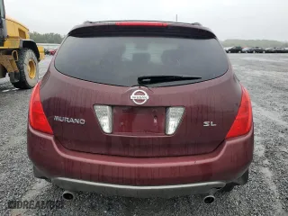 2005 Nissan Murano SL with VIN JN8AZ08T55W321467, listed as a Copart auction lot 71880514 with 127,320 mi miles and Salvage Title. Bid and sale history available at carsss.com. Image 6.