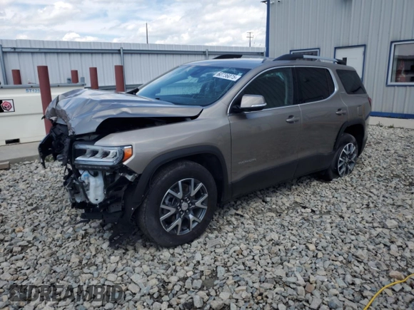 2023 GMC Acadia SLT with VIN 1GKKNUL45PZ194082, listed as a Copart auction lot 60736075 with 17,654 mi miles and Salvage title. Bid and sale history available at DreamBid. Image 1.