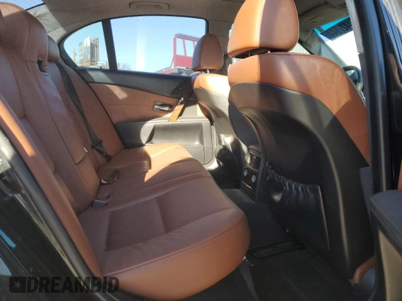 2005 BMW 5 Series 545i with VIN WBANB33505CN67031, listed as a Copart auction lot 84427644 with 204,870 mi miles and Clean Title. Bid and sale history available at carsss.com. Image 10.