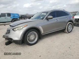 2009 Infiniti FX35 with VIN JNRAS18U49M101348, listed as a Copart auction lot 48362425 with 183,928 mi miles and Salvage Title. Bid and sale history available at carsss.com. Image 1.