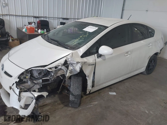 2011 Toyota Prius I with VIN JTDKN3DU1B0270303, listed as a IAAI auction lot 41367473 with 1 mi miles. Bid and sale history available at carsss.com. Image 18.