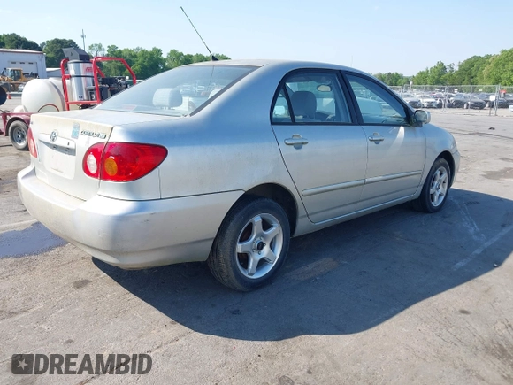 2004 Toyota Corolla CE with VIN 2T1BR32EX4C258479, listed as a IAAI auction lot 42085001 with 248,592 mi miles. Bid and sale history available at carsss.com. Image 4.
