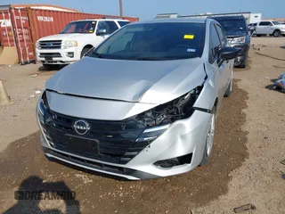 2024 Nissan Versa S with VIN 3N1CN8DV5RL884491, listed as a IAAI auction lot 41505452 with 10,519 mi miles. Bid and sale history available at carsss.com. Image 6.