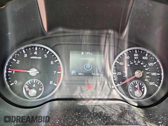 2021 Kia Telluride EX with VIN 5XYP34HCXMG188876, listed as a Copart auction lot 58031525 with 74,182 mi miles and Salvage title. Bid and sale history available at DreamBid. Image 9.